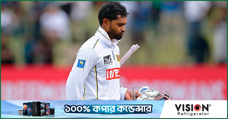 শ্রীলঙ্কার টেস্ট অধিনায়কত্ব ছাড়লেন ধনঞ্জয়া